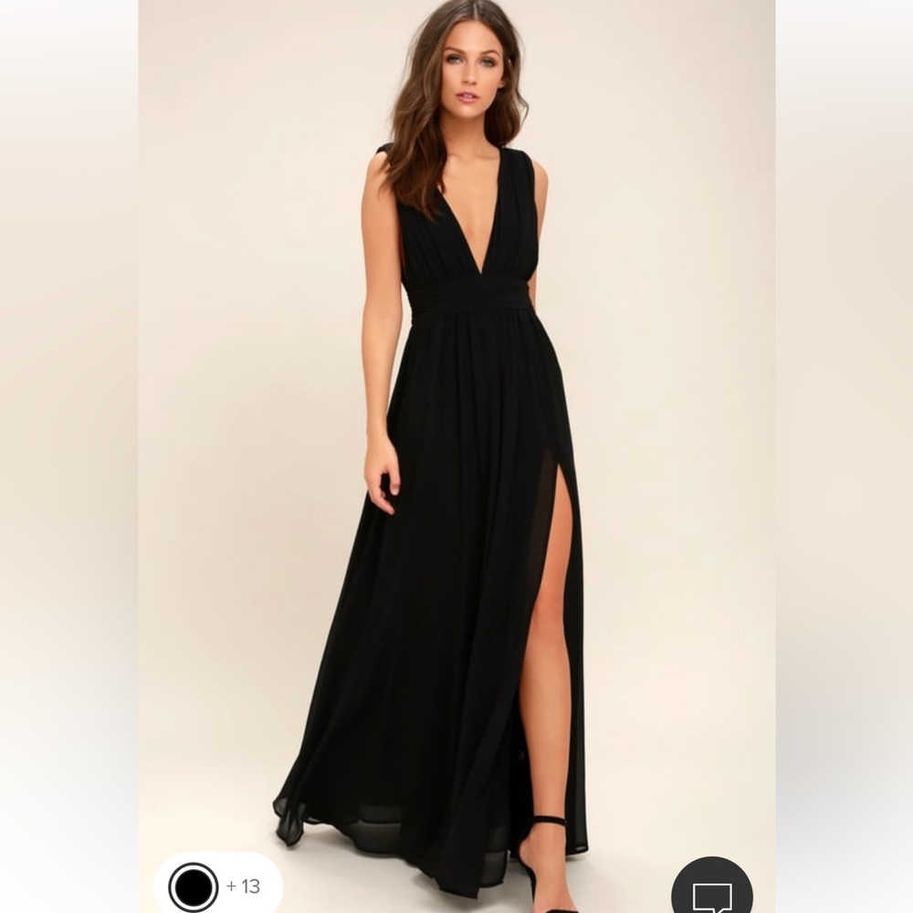 Women’s XL black dress